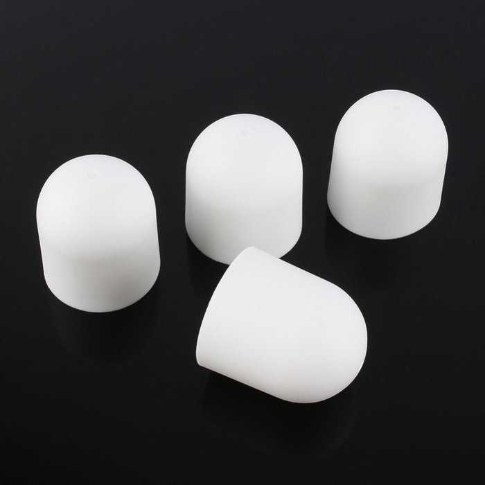 Obula(TM) 4Pcs White Silica gel Motor protective cover Accessories for DJI Phantom 2 3