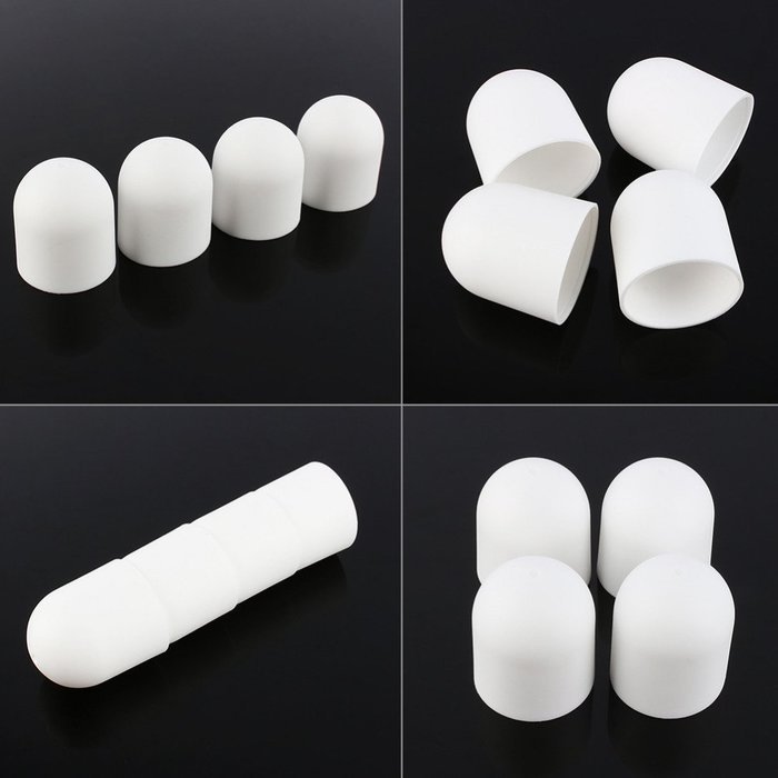 Obula(TM) 4Pcs White Silica gel Motor protective cover Accessories for DJI Phantom 2 3 N2