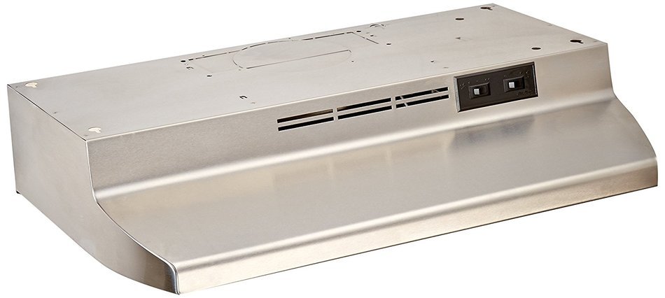 Air King AD1308 Advantage Ductless Under Cabinet Range Hood with 2-Speed Blower, 30-Inch Wide, Stainless Steel...