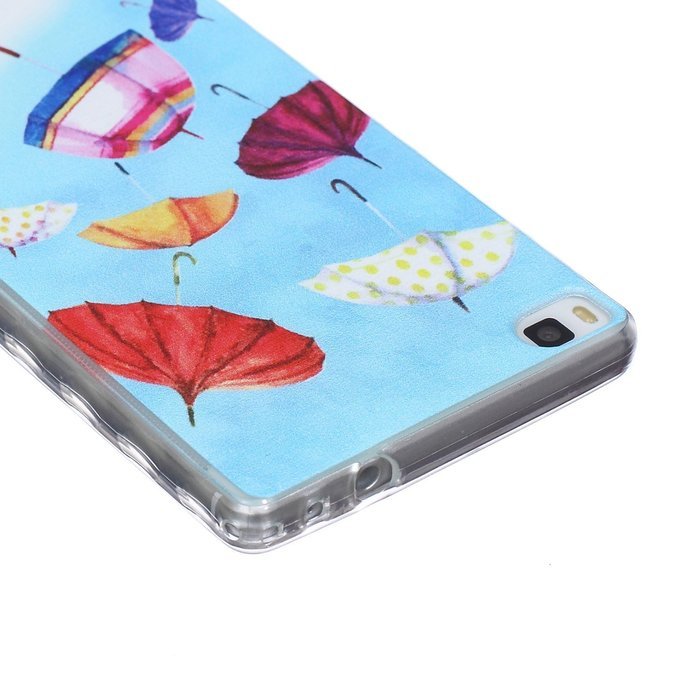 Huawei P8 Lite Case, Firefish Durable Soft TPU Back Case [Soft-Flex] Drop Protection Scratch-Resistant Cover Skin... N103