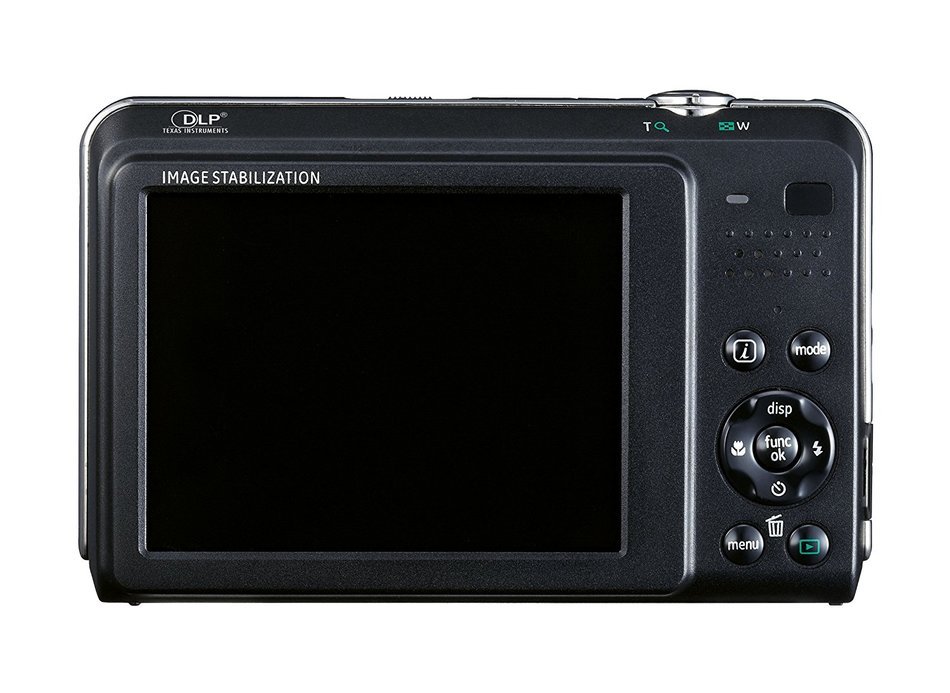 GE PJ1 14.1MP Digital Camera and PICO Projector with 7X Optical Zoom and 3.0-Inch LCD with Auto Brightness (Black) N4