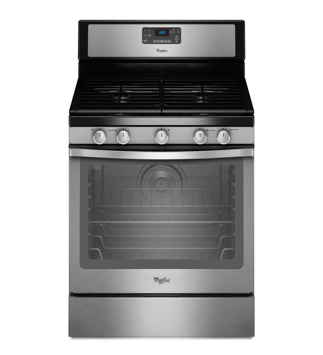 Whirlpool WFG540H0AS 30" Stainless Steel Gas Sealed Burner Range - Convection N5