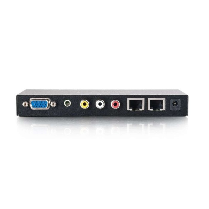 C2G Cables TruLink VGA Plus Stereo Audio, Composite Video Box Receiver (29209)