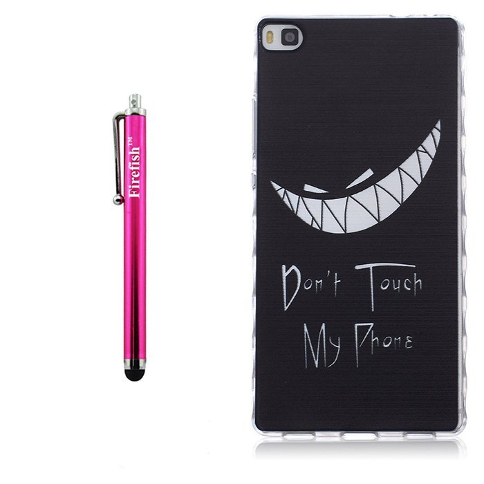 Huawei P8 Lite Case, Firefish Durable Soft TPU Back Case [Soft-Flex] Drop Protection Scratch-Resistant Cover Skin... N120