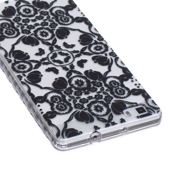 Huawei P8 Lite Case, Firefish Durable Soft TPU Back Case [Soft-Flex] Drop Protection Scratch-Resistant Cover Skin... N124
