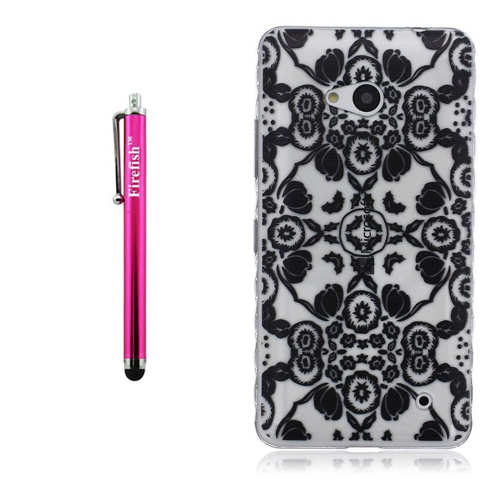 Huawei P8 Lite Case, Firefish Durable Soft TPU Back Case [Soft-Flex] Drop Protection Scratch-Resistant Cover Skin... N125