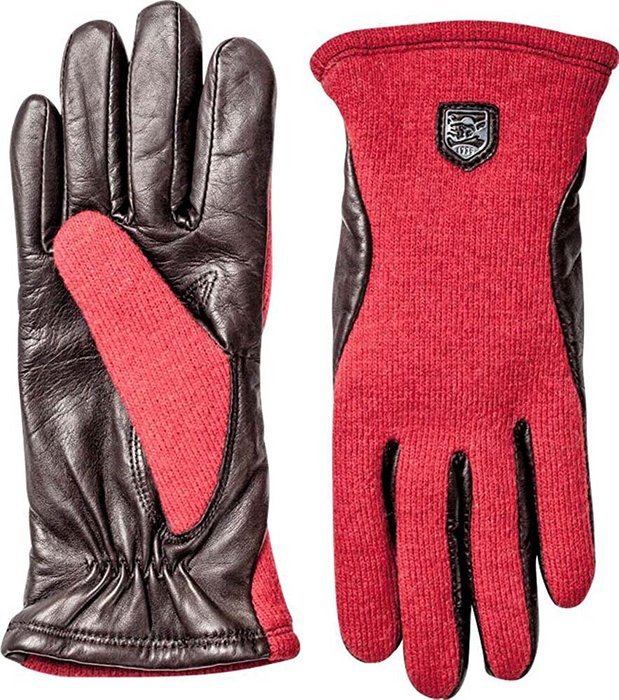 Hestra Classic Wool Tricot Glove - Women's Dark Brown / Chocolate 7 N2