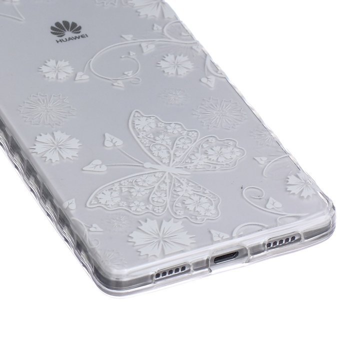 Huawei P8 Lite Case, Firefish Durable Soft TPU Back Case [Soft-Flex] Drop Protection Scratch-Resistant Cover Skin... N134
