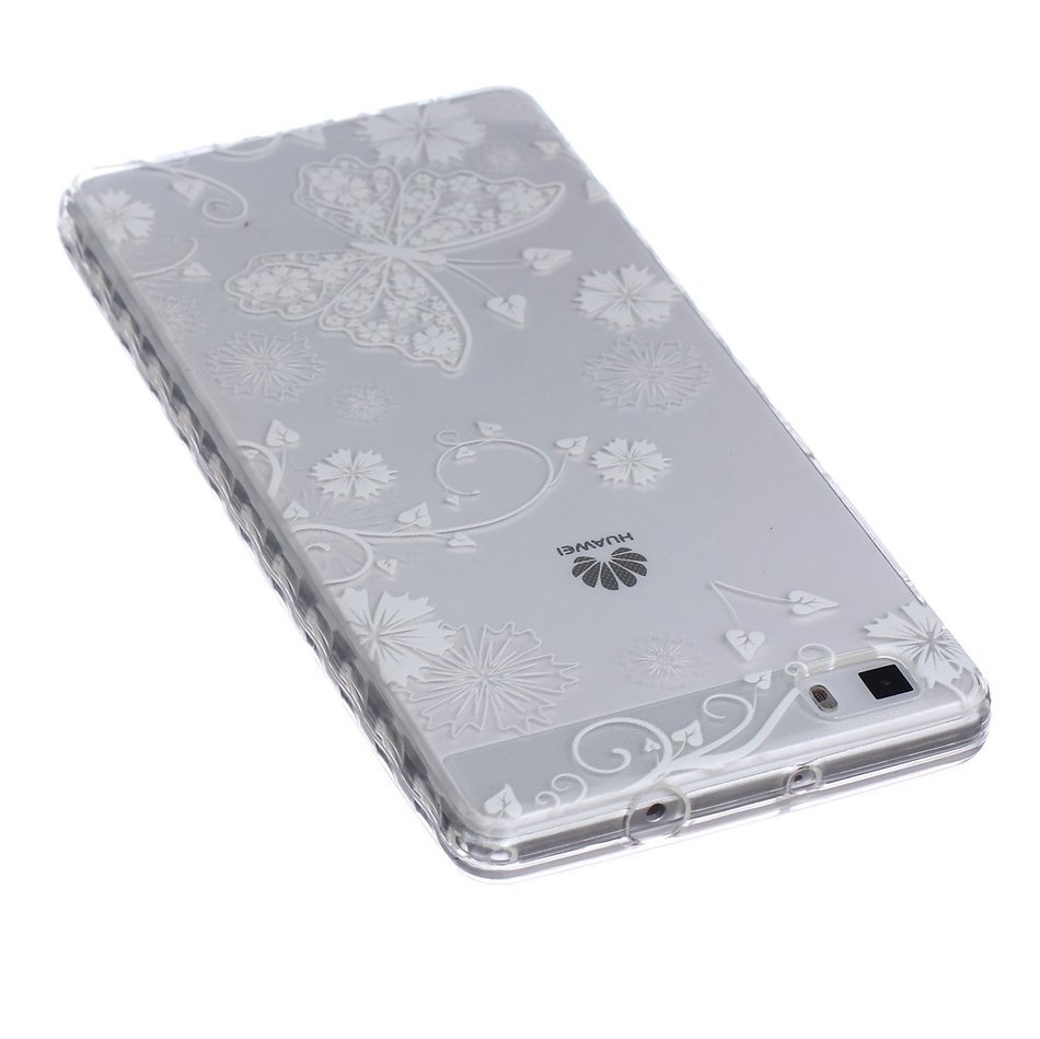 Huawei P8 Lite Case, Firefish Durable Soft TPU Back Case [Soft-Flex] Drop Protection Scratch-Resistant Cover Skin... N135