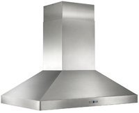 Best IPP9IQT42SB 42" Colonne Island Mount Chimney Style Hood with 1200 CFM Heat Sentry Mesh Lined Hi-Flow Baffle...