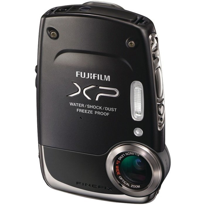 Fujifilm FinePix XP20 14 MP Digital Camera with 5x Optical Zoom (Black) N4