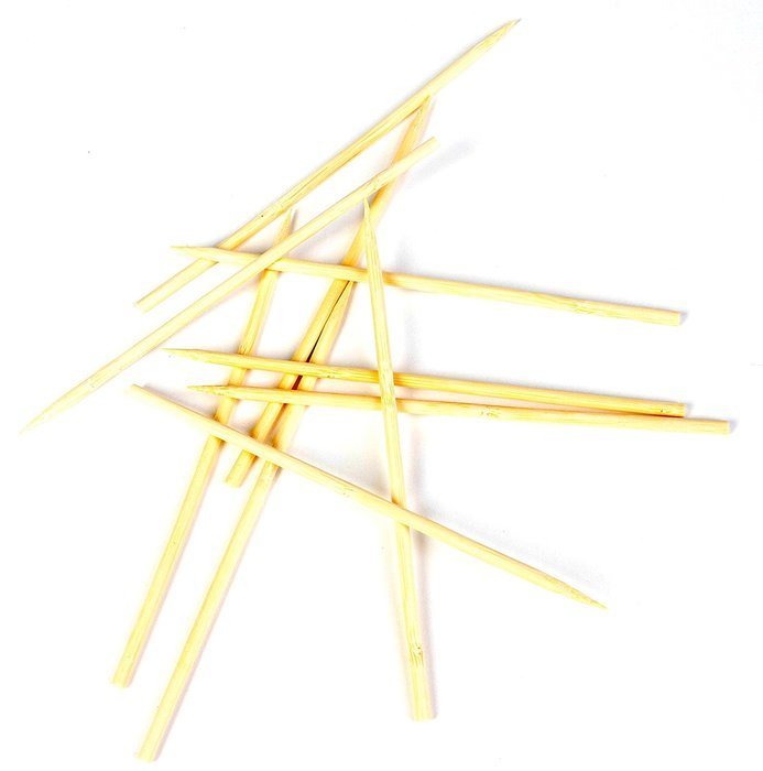 Culinary Elements High-Quality Bamboo Candy and Caramel Apple Sticks for 50 Individual Servings, 1-pack N9