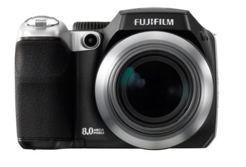 FUJIFILM Digital Camera FinePix S8000fd 8MP 18x Optical Zoom FX-S8000FD - International Version N5