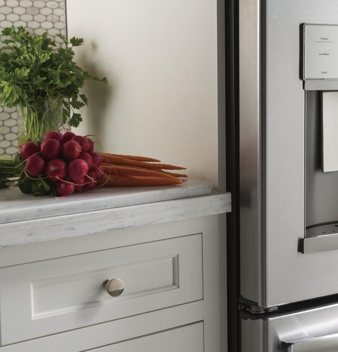Ge Series Energy Star 22.2 Cu. Ft. Counter-depth French-door ... N8
