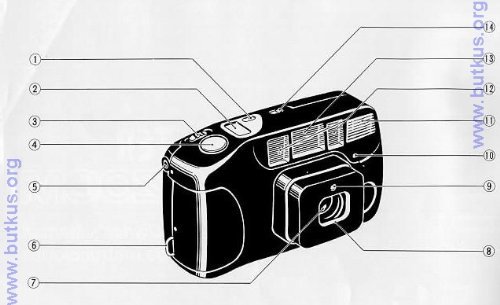 Ricoh Shotmaster Zoom Lens 38-60mm Camera