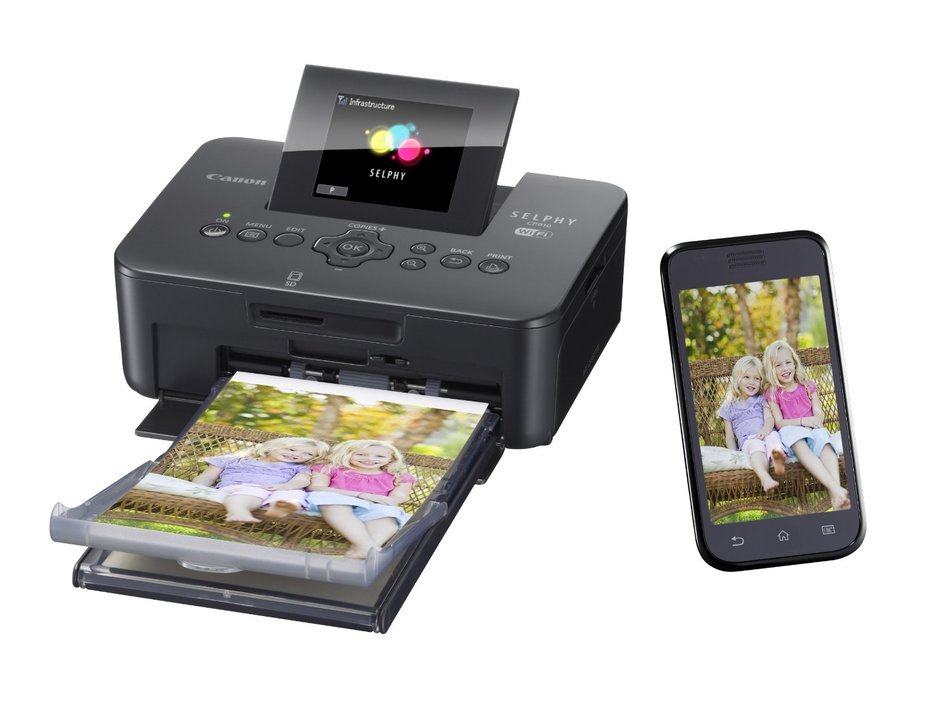 Canon SELPHY CP910 Compact Photo Color Printer, Wireless, Portable (Black) (Discontinued By Manufacturer) N14