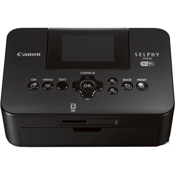 Canon SELPHY CP910 Compact Photo Color Printer, Wireless, Portable (Black) (Discontinued By Manufacturer) N15