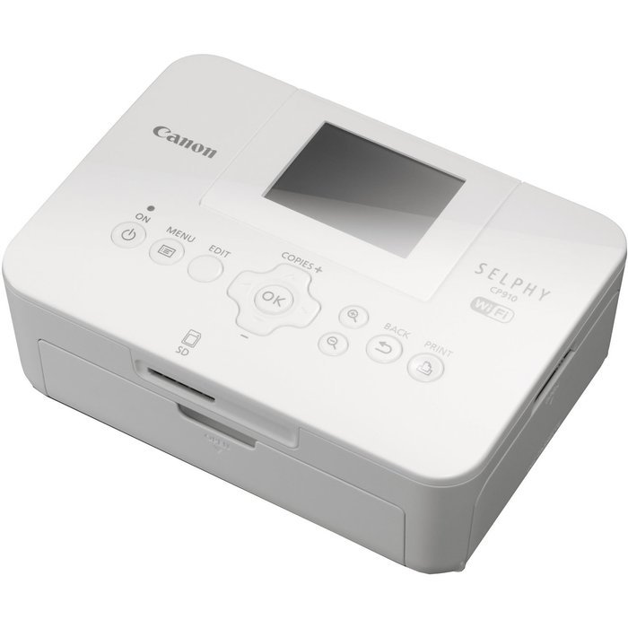 Canon SELPHY CP910 Compact Photo Color Printer, Wireless, Portable (Black) (Discontinued By Manufacturer) N17