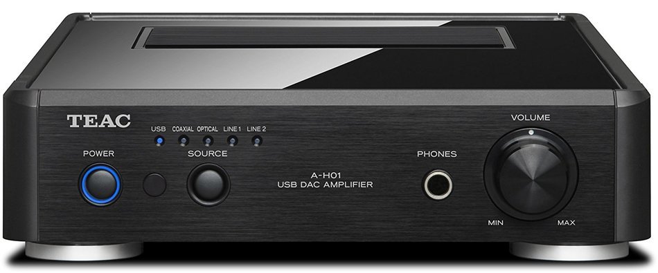 TEAC Reference 01 USB DAC / Stereo Integrated Amplifier Black A-H01-B N3