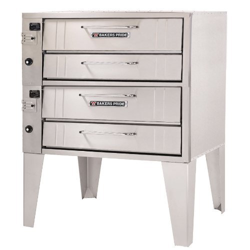 Bakers Pride Convection Flo Double Deck Gas Oven, 66 x 43 x 64 inch -- 1 each.