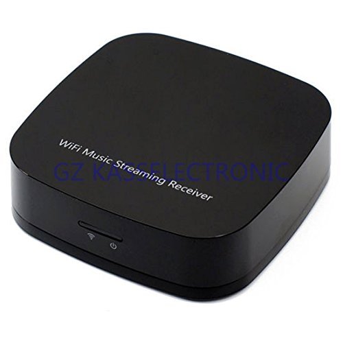 Generic Airmusic Airplay Wifi Dlna Qplay Speaker Audio Adapter Receiver IOS Android Black N8