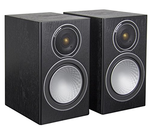 Monitor Audio - Silver Series 2 - 2-way Compact Loudspeakers - Pair - Black Oak