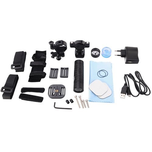 1080P H.264 Full HD 30M Water Resistant Sports Digital Video Camera Camcorder - Black N2