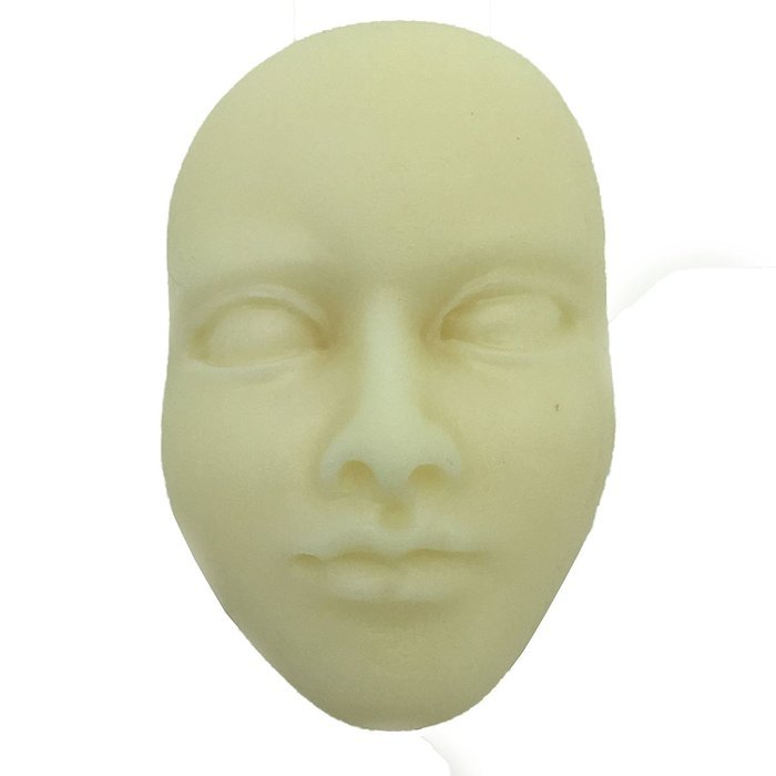 Okallo Products Face Molds for Candy Cake Decorations - Silicone Head Mold N4