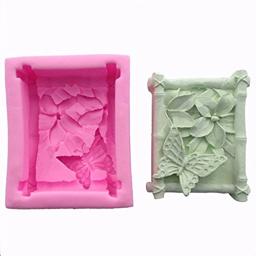 WYD Handmade Soap Mold DIY Flower Fairy Mold Chocolate Cake Mold Silicone Mold Baking Mold N2