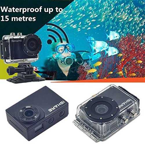 iShare S601W 1080P Sport HD Waterproof Camera WIFI Diving Camcorder N4