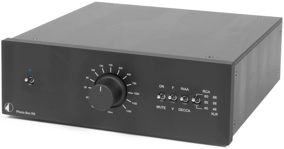Pro-Ject - Phono Box RS - MM/MC - Phono Preamplifier - Black