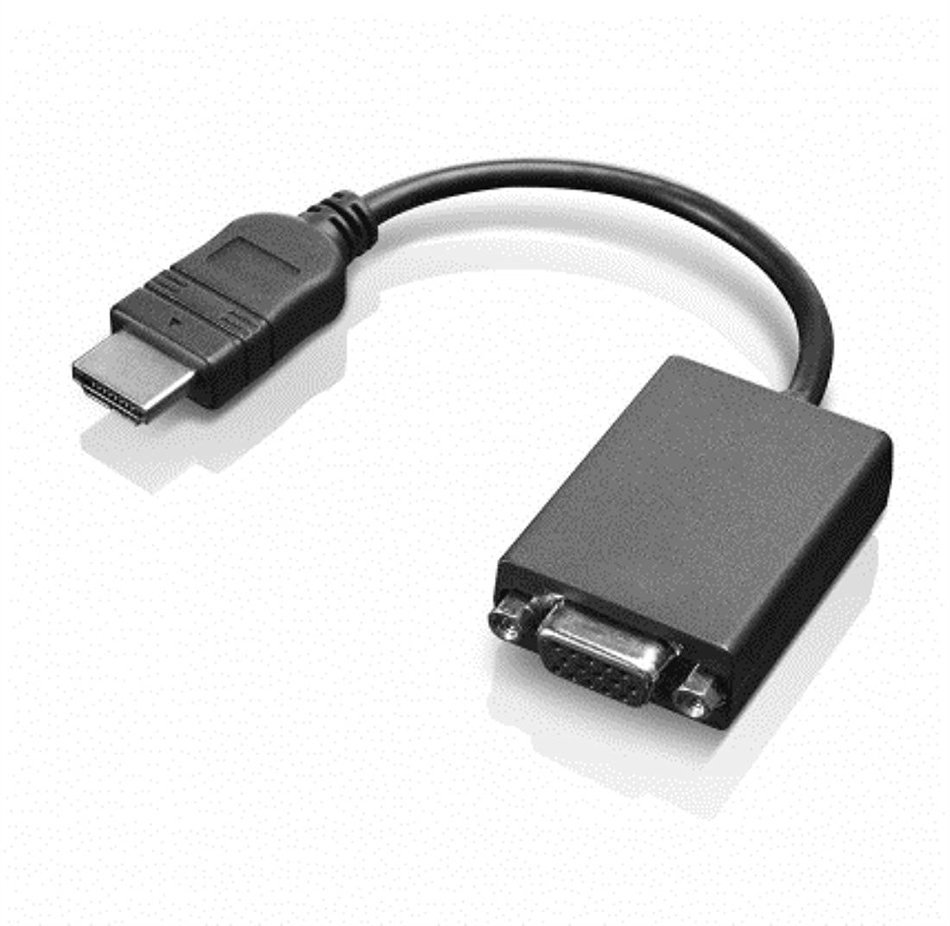 Lenovo 0B47069 HDMI To VGA Monitor Adapter