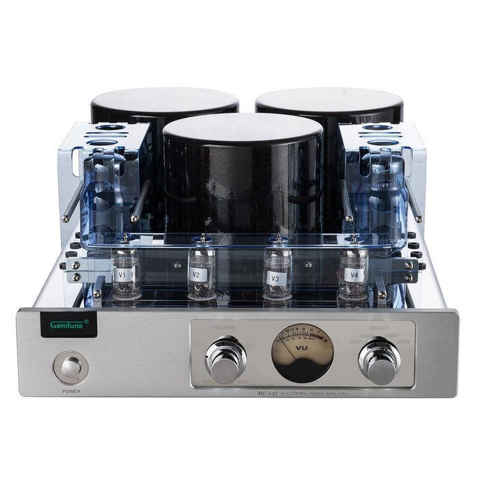 Gemtune MC-13S EL34 (6CA7) 4 Vacuum Tube Integrated Push-Pull Amplifier (With Protect Cover) N6