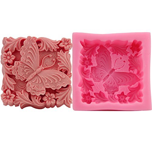 Let'S Diy Butterfly Molds Non-Stick Fondant Sugar Jelly Jello Ice Lace Cake Decorating Tools Silicone Moulds N2