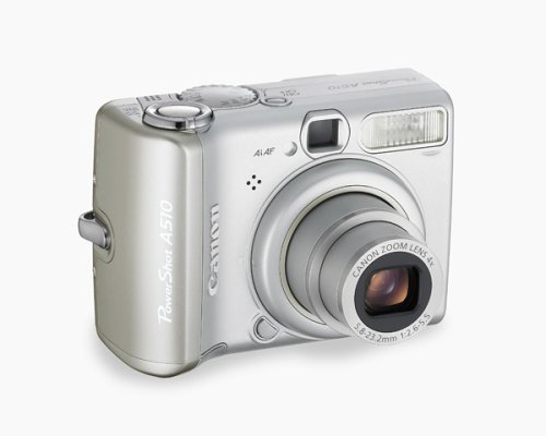 Canon PowerShot A510 3.2MP Digital Camera with 4x Optical Zoom N3