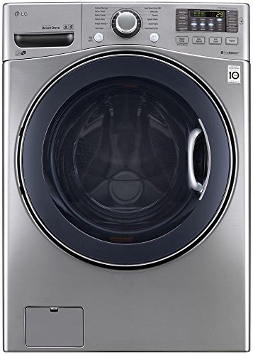 LG WM3575CV4.5 Cu. Ft. Graphite Steel Stackable Front Load Washer - Energy Star