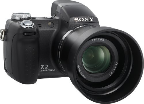 Sony Cybershot DSC-H5 7.2MP Digital Camera with 12x Optical Image Stabilization Zoom N11