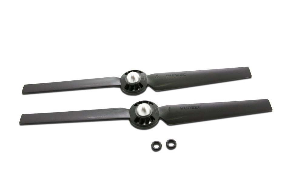2 Pack Yuneec Black Propeller Sets / Rotor Blades A and B (YUNQ4K115A) (YUNQ4K115B), For Q500 4K, Q500, Q500+... N4