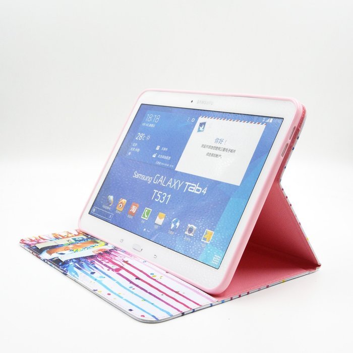 Tab 4 7.0 Case, Firefish Damage Resistance Case Premium PU Leather Wallet Card Slots Kickstand Feature Case for... N182