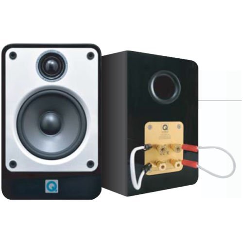 Q Acoustics Bookshelf Speaker Concept 20J Gloss Black Pair Sound N2