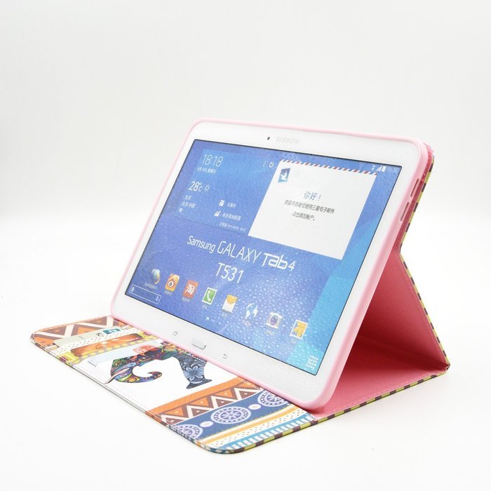 Tab 4 7.0 Case, Firefish Damage Resistance Case Premium PU Leather Wallet Card Slots Kickstand Feature Case for... N184