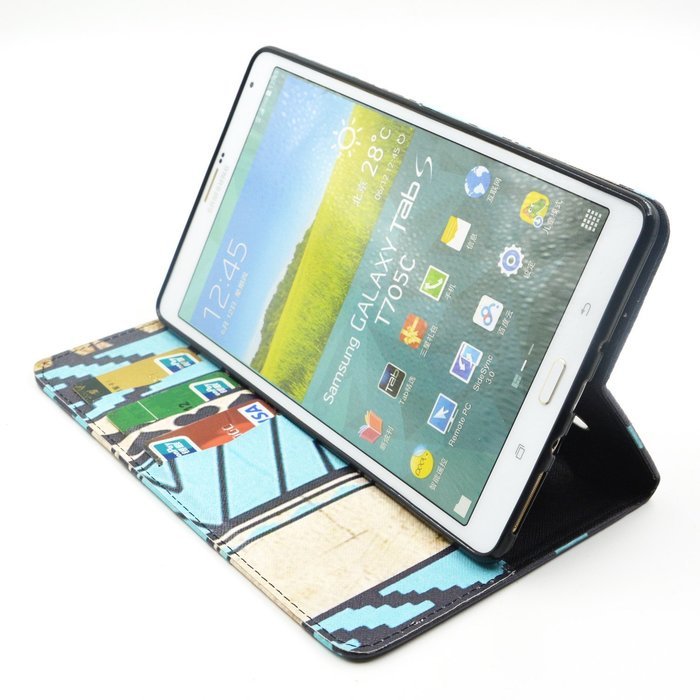 Tab 4 7.0 Case, Firefish Damage Resistance Case Premium PU Leather Wallet Card Slots Kickstand Feature Case for... N188