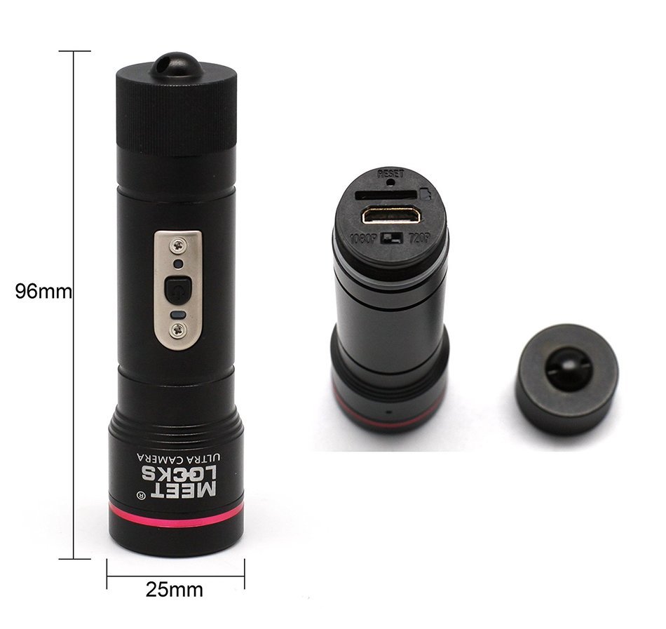 MEETLOCKS Mini Bike Camera,1080P Full HD,USB Rechargeable,Night Version camera,Waterproof,Fit For Bicycle,Motorcycle... N8