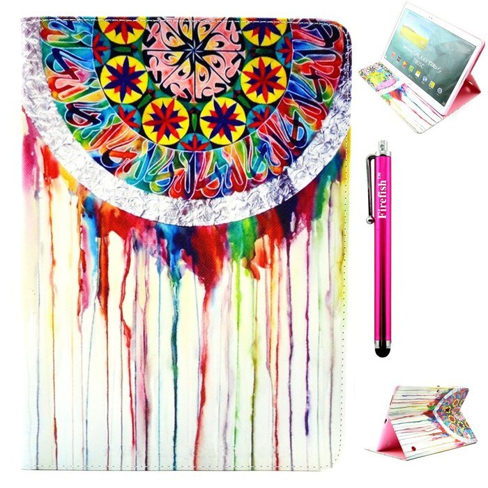 Tab 4 7.0 Case, Firefish Damage Resistance Case Premium PU Leather Wallet Card Slots Kickstand Feature Case for... N205