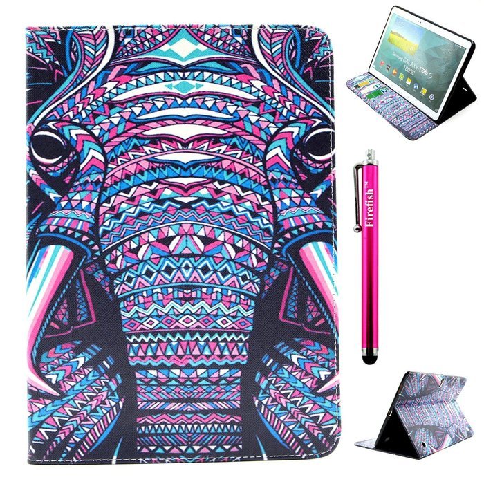 Tab 4 7.0 Case, Firefish Damage Resistance Case Premium PU Leather Wallet Card Slots Kickstand Feature Case for... N213