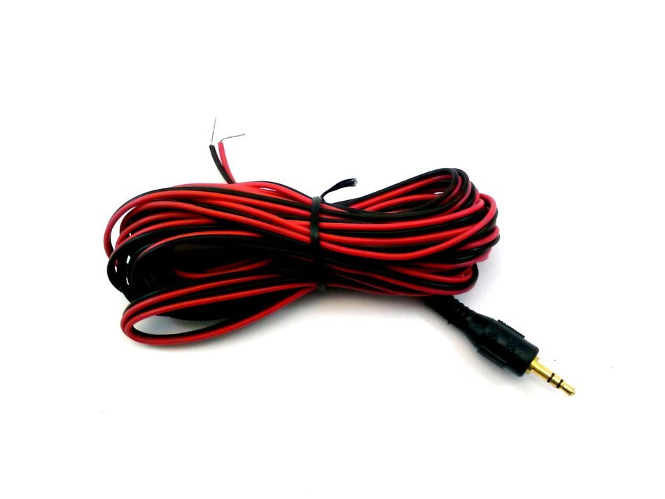 3.5mm STEREO MINI PLUGS TO OPEN END 10'