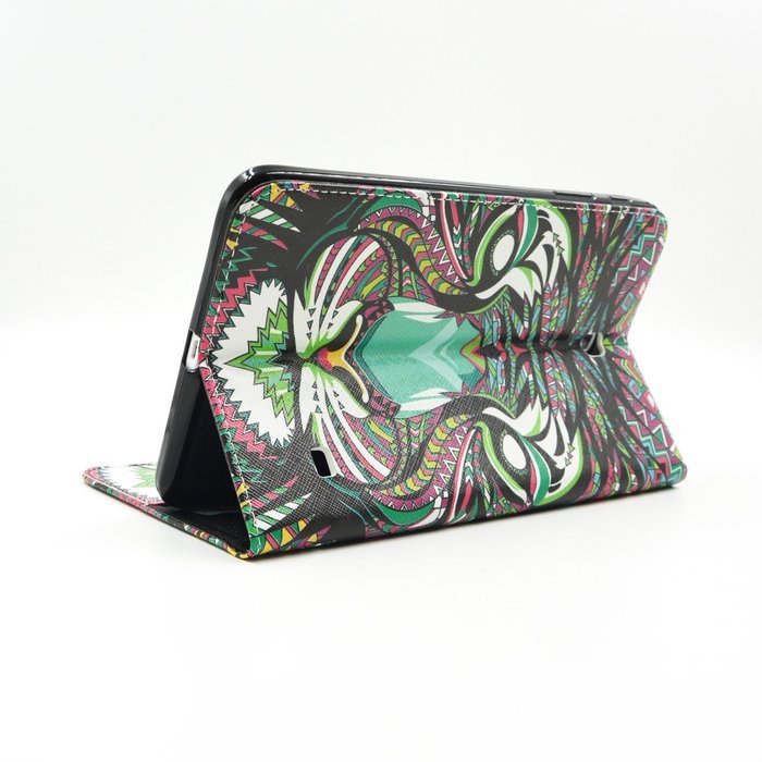 Tab 4 7.0 Case, Firefish Damage Resistance Case Premium PU Leather Wallet Card Slots Kickstand Feature Case for... N215
