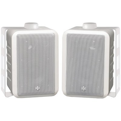 JAYBRAKE RTRV44-2W Bic Rtr Rtrv44-2W Indoor/Outdoor 3-Way Speakers (White)