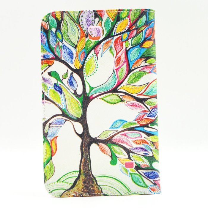 Tab 4 7.0 Case, Firefish Damage Resistance Case Premium PU Leather Wallet Card Slots Kickstand Feature Case for... N239