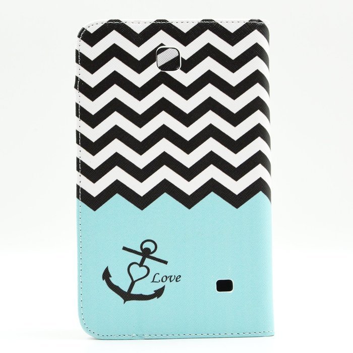 Tab 4 7.0 Case, Firefish Damage Resistance Case Premium PU Leather Wallet Card Slots Kickstand Feature Case for... N246